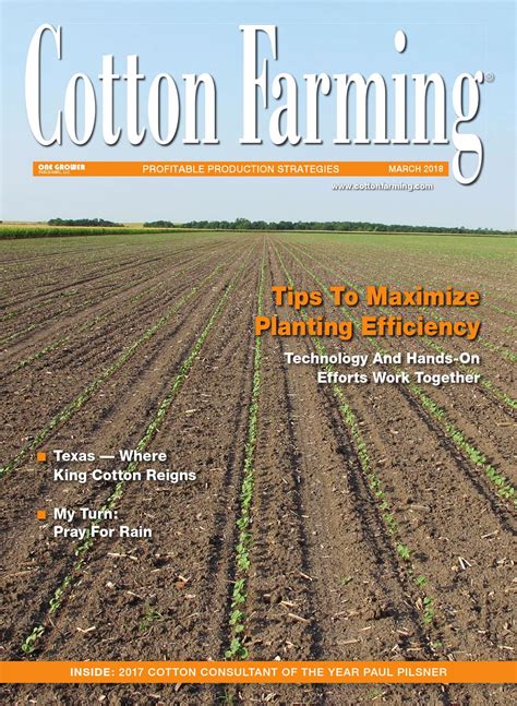 Cotton farming march 2018 by One Grower Publishing - Issuu