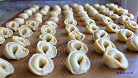 homemade cheese tortellini - West of the Loop