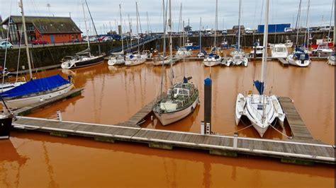 Fears grow that Whitehaven Harbour orange water linked to mining - BBC News