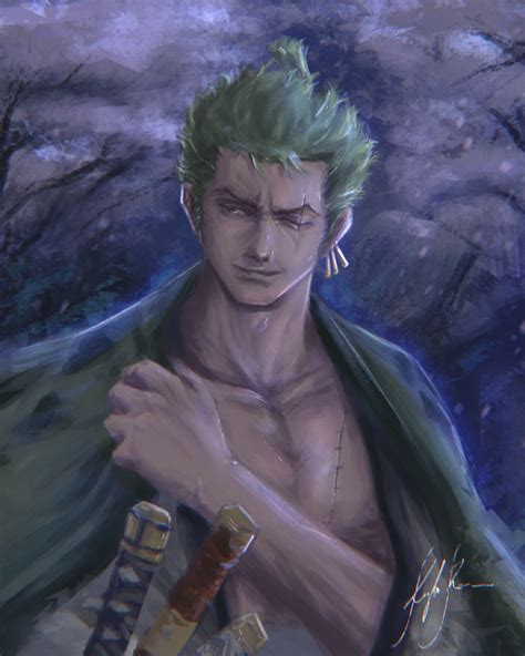 ArtStation - Roronoa Zoro ( Wano Arc )