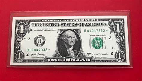 New 2017A Star Note 1 Dollar Bill New York Banknote | Etsy