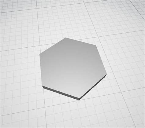 Hexagon Shape free VR / AR / low-poly 3D model | CGTrader