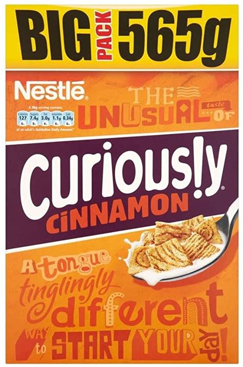 Nestle Curiously Cinnamon Cereal 565G