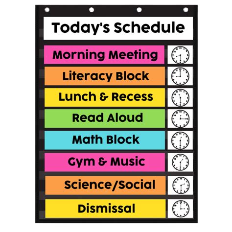 How to Create a 1st or 2nd Grade Schedule - Lucky Little Learners