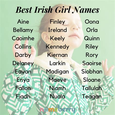 132 Best Irish Girl Names | Irish girl names, Girl names, Names