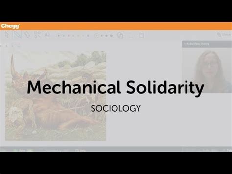 Definition of Mechanical Solidarity | Chegg.com