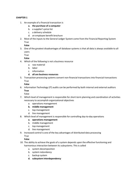 ACCOUNTING INFORMATION SYSTEM - MIDTERM REVIEWER