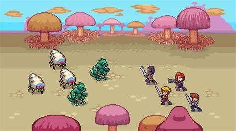 Battle system in my pixel art RPG : r/Unity3D