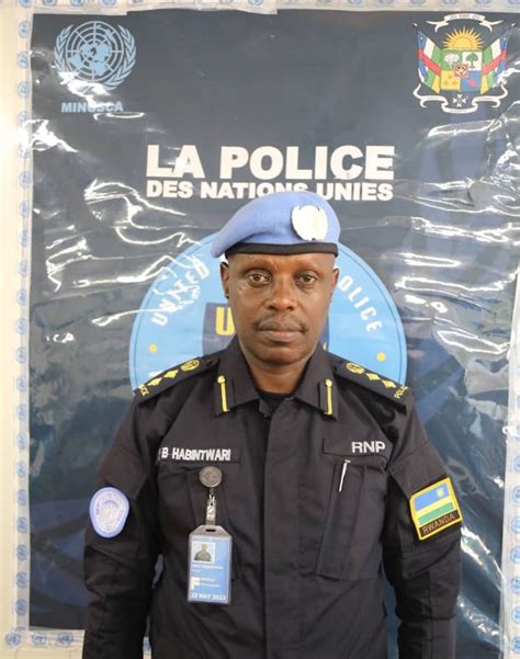 Rwandan Police officer named 'best contingent commander' in Central ...