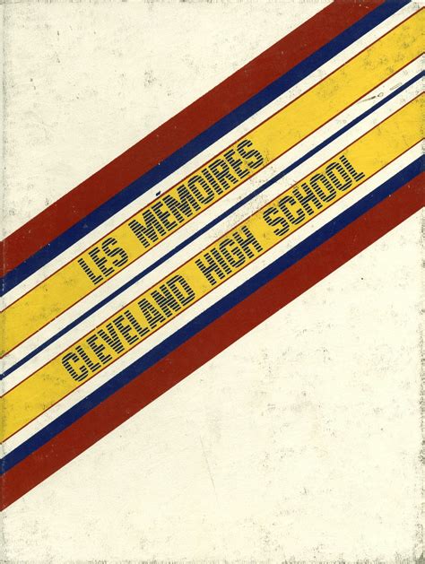 1984 yearbook from Grover Cleveland High School from Reseda, California