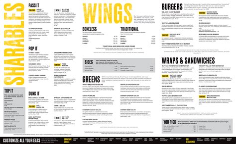 Buffalo Wild Wings Menu and Reviews - Bentonville Location | NWA Food