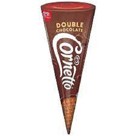 Kwality Walls Cornetto Double Chocolate Frozen Dessert With Sweet ...