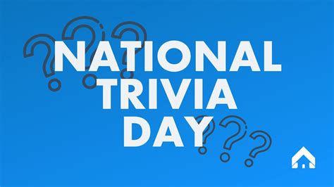 20 Facts About National Trivia Day - Facts.net