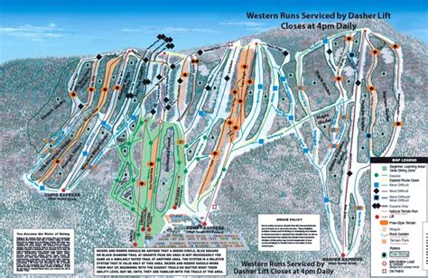 Granite Peak Trail Map | Liftopia