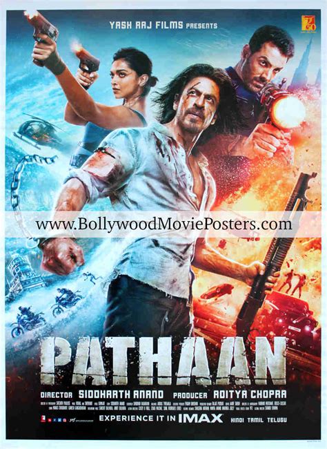 Pathan poster: Buy Shahrukh Khan movie poster SRK Bollywood Hindi film