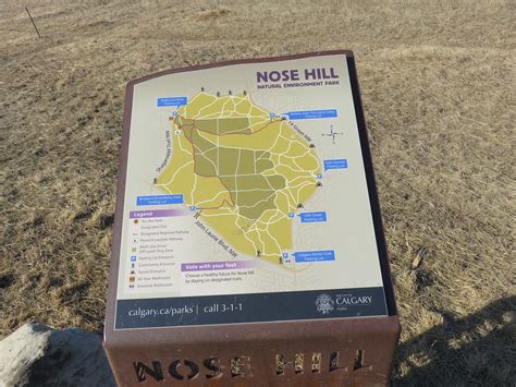 Day536-7 Nose Hill Park - Park map | walkcalgarycommunities | Flickr