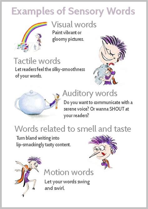 The Magic of Sensory Words (with a List of 75 Example Phrases)