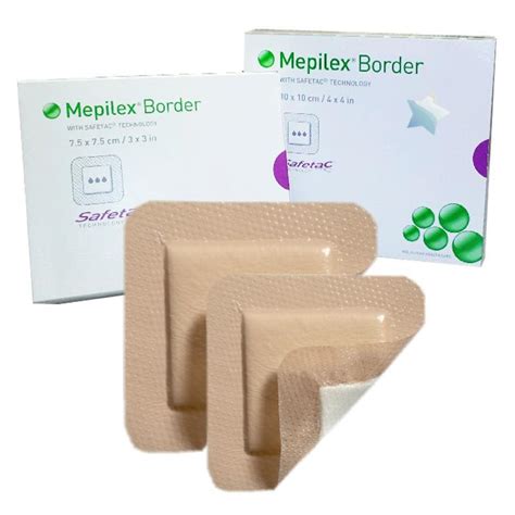 Mepilex® Border повязка для лечения пролежней, острых и хронических ран ...