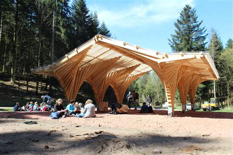 Gallery of Creation of a Forest Shelter at Bertrichamp / Studiolada ...