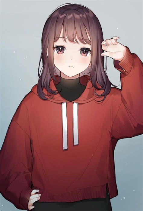 Hoodie Anime Girl Cool - Anime Wallpaper HD