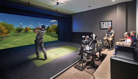 Pro Series Featured - Full Swing | Golf simulator room, Golf room ...