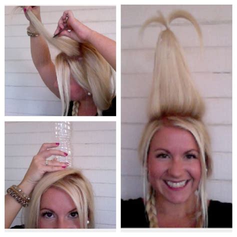 Merry Halloween! A Cindy Lou Who Hair Tutorial! | Cindy lou who hair ...