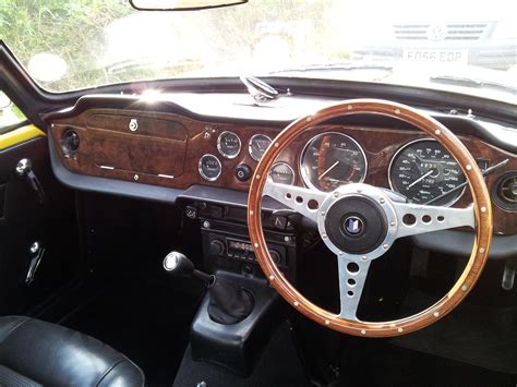 Triumph TR6 Interior | The interior of a classic Triumph TR6… | Andrew ...