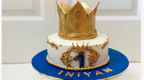 Royal Prince Crown Theme Three Tier Cake | ubicaciondepersonas.cdmx.gob.mx