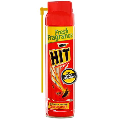 Best Cockroach Killer Spray India 2020 - HIT 400ml, Red