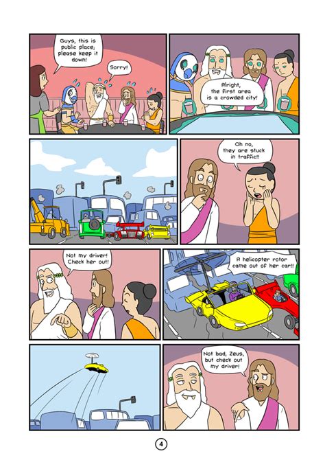 I made a silly comic about Horus, Zeus, Jesus & Buddha! : r ...