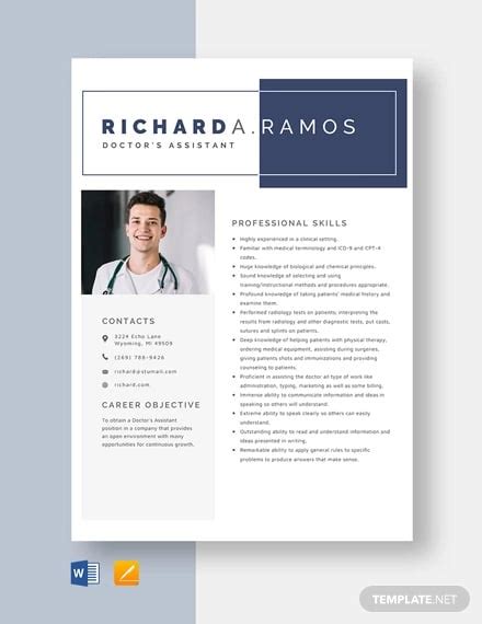 19+ Doctor Resume Templates - PDF, DOC | Free & Premium Templates