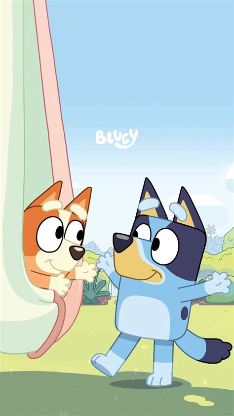 Bluey and Bingo Butterflies Wallpaper - Bluey Official Website