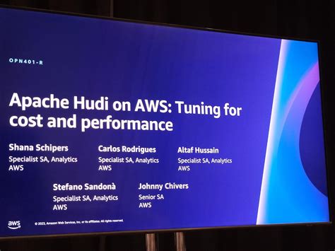 Apache Hudi on AWS：Tuning for cost and performance - Hyper Billing