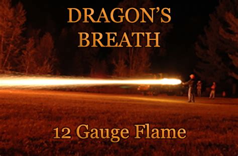 Dragons Breath Ammo Ammunition Flamethrower Firestarter Shotgun Shells