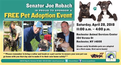 FREE Pet Adoption Event | NYSenate.gov