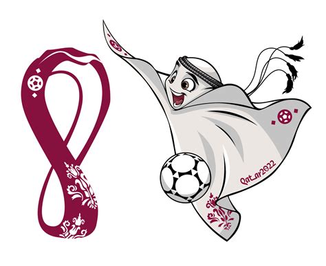 Mascot Fifa World Cup Qatar 2022 With official Logo Symbol Mondial And ...