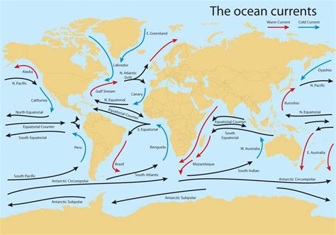 Names Of Ocean Currents | Images and Photos finder