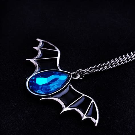 Crystal Vampire Bat Necklace – Wyvern's Hoard