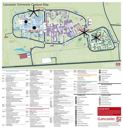 Lancaster University Campus Map CAMPUS - DocsLib