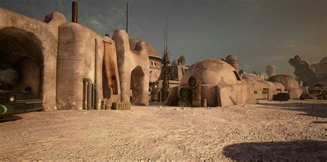 'Star Wars' Spaceport Mos Eisley Looks Incredible In Unreal Engine 4