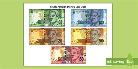 South African Money Notes Printable | Maths And EMS - Twinkl