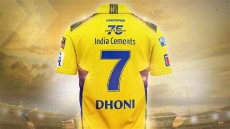 IPL 2022: MS Dhoni's CSK unveil new-look jersey – India TV