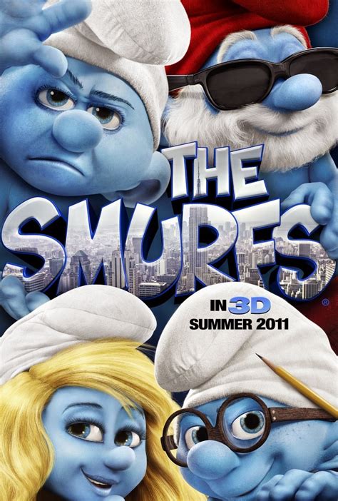 Animated Film Reviews: The Smurfs (2011) - Smurfs Take Manhattan!