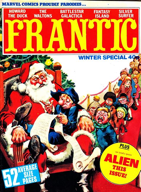 STARLOGGED - GEEK MEDIA AGAIN: 1979: FRANTIC WINTER SPECIAL (Marvel UK)