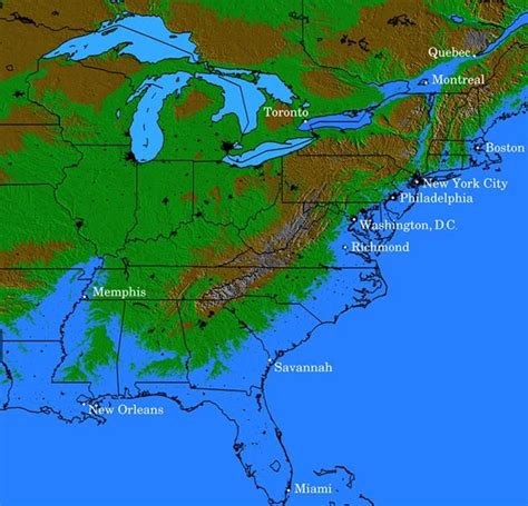 FunkyPix2: Climate Change flood-maps: How would YOUR suburb cope if ...