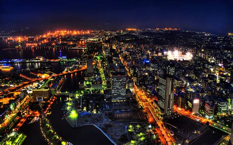 Tokyo at Night Wallpaper - WallpaperSafari