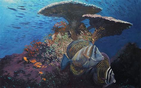 Underwater Paintings - Gerry Miles Paintings