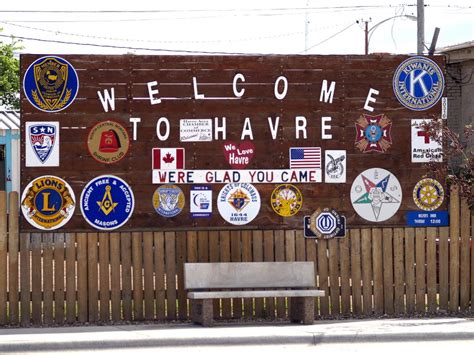 Havre, MT : Welcome Sign photo, picture, image (Montana) at city-data.com