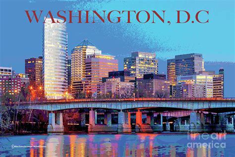 Washington DC Skyline Photograph by Michael Chatman - Fine Art America