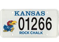 Jayhawk License Plates - Oklahoma - KU Alumni Association